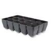 15-Cell Tray, Black -Garden Serie Store 35 696 deep root seedstarting trays