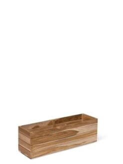 Teak Window Boxes, 8" -Garden Serie Store 38835 0499 tif
