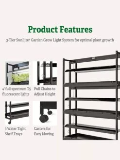 3-Tier Sunlite® Garden 12 3-Tier Sunlite® Garden -Garden Serie Store 39 357 4