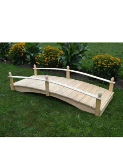 Acorn Garden Bridge Unfinished 4' X 8' 7 Acorn Garden Bridge Unfinished 4' X 8' -Garden Serie Store 3 4 crop 8613403 01V 1