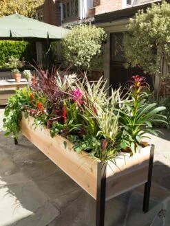 Elevated Planter Box, 2' X 8' -Garden Serie Store 8587631 006 tif