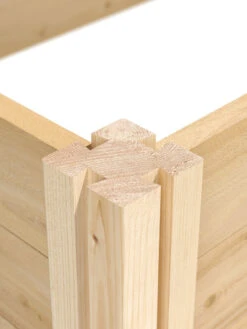 Pine Raised Garden Beds, 4'x4' -Garden Serie Store 8588181 05v 4