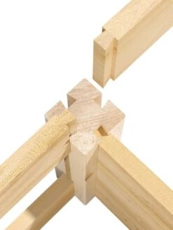 2-Tier Pine Raised Garden Bed, 80 Sqft.12'x12' -Garden Serie Store 8588181 06v