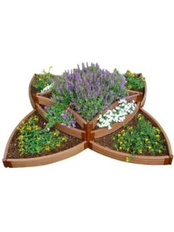 Classic Sienna Versailles Sunburst Raised Garden Bed With 2" Boards 11 Classic Sienna Versailles Sunburst Raised Garden Bed With 2" Boards -Garden Serie Store 8588252 07v
