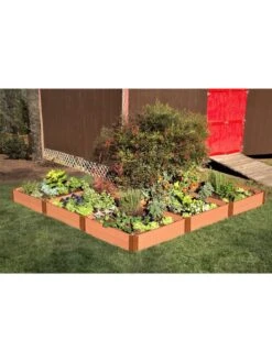 L-Shaped Composite Raised Bed, 12'x12' With 1" Boards -Garden Serie Store 8588254 03v