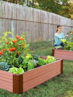 Composite Raised Bed With 1" Boards, 11" -Garden Serie Store 8588269 03V tif