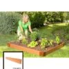 Classic Sienna Composite Raised Bed, 5-1/2" High With 2" Boards -Garden Serie Store 8588270 01v