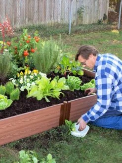 Composite Raised Bed With 1" Boards, 11" -Garden Serie Store 8588274 02V tif