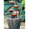 Copper Lotus Cascading Fountain -Garden Serie Store 8589843 001v