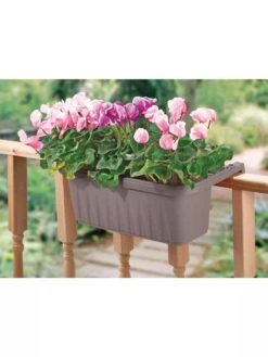 Adjustable Self-Watering Railing Planter, 24" -Garden Serie Store 8592173 02V 3 4