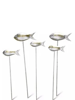 Fish Out Of Water Garden Stakes, Set Of 5 -Garden Serie Store 8593672 0067 tif