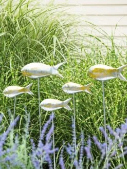 Fish Out Of Water Garden Stakes, Set Of 5 -Garden Serie Store 8593672 9131 tif