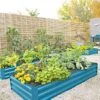 Demeter Corrugated Metal Raised Bed, 34" X 68" -Garden Serie Store 8594183 0400 tif