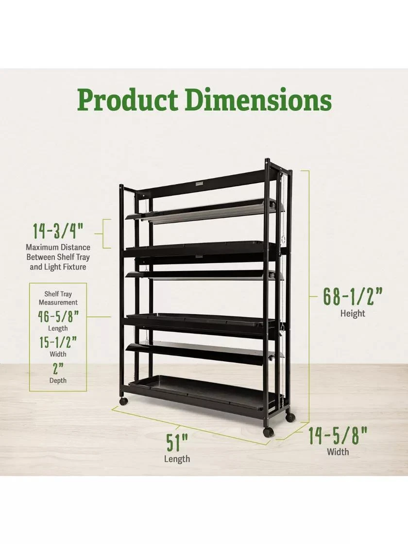 LED SunLite® High Intensity 3-Tier Garden 4 LED SunLite® High Intensity 3-Tier Garden - Image 2