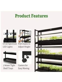 LED SunLite® High Intensity 3-Tier Garden 11 LED SunLite® High Intensity 3-Tier Garden -Garden Serie Store 8596024 4