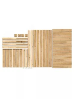 Elevated Cedar Garden Bed, 2' X 4' X 31" 13 Elevated Cedar Garden Bed, 2' X 4' X 31" -Garden Serie Store 8596147 07V 3 4