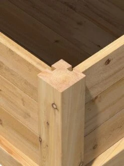 Elevated Cedar Garden Bed, 2' X 4' X 31" 10 Elevated Cedar Garden Bed, 2' X 4' X 31" -Garden Serie Store 8596147 08V tif