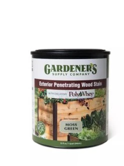 Gardenerโs Exterior Wood Stain, 1 Quart