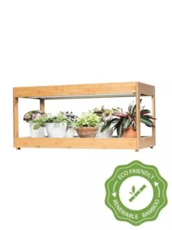 New Products 15 Low Bamboo LED Grow Light Garden