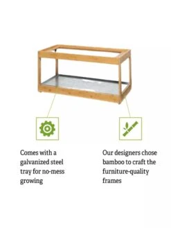 Low Bamboo LED Grow Light Garden -Garden Serie Store 8597720 5