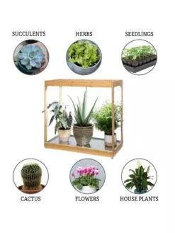 Medium Bamboo LED Grow Light Garden -Garden Serie Store 8597883 3