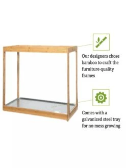 Medium Bamboo LED Grow Light Garden -Garden Serie Store 8597883 5