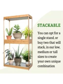 Medium Bamboo LED Grow Light Garden -Garden Serie Store 8597883 6