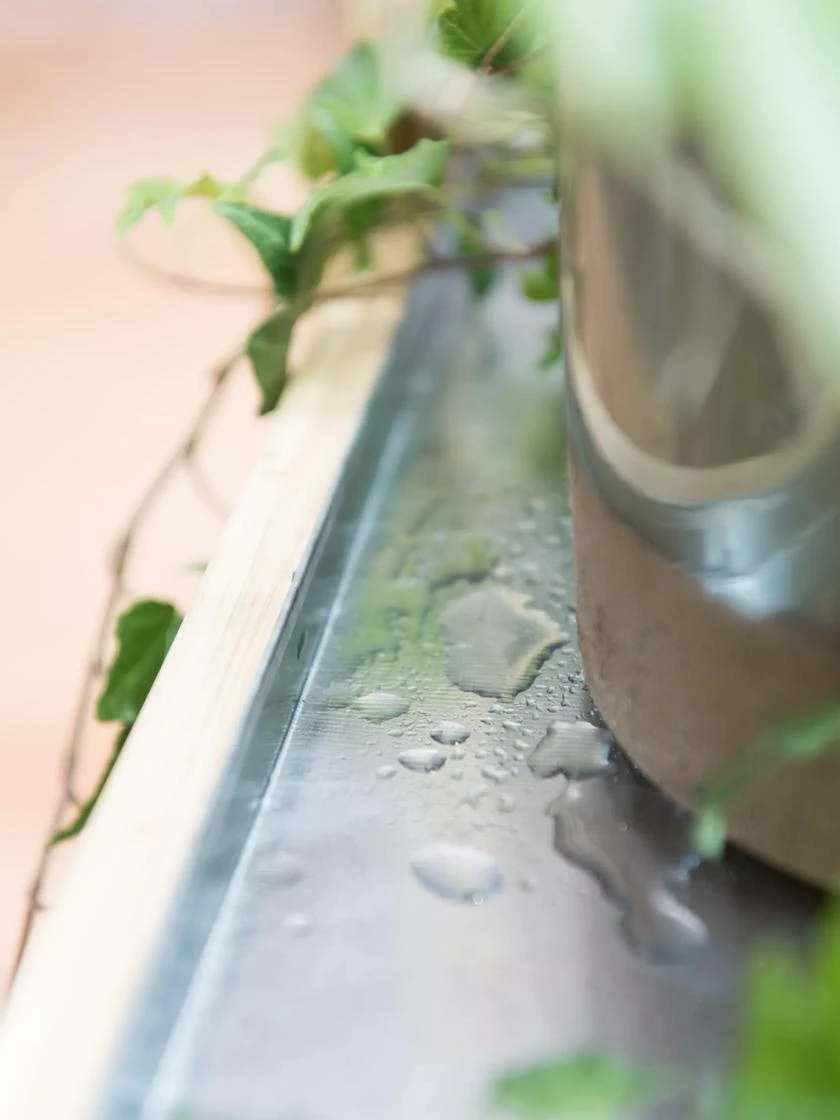 Galvanized Tray For Bamboo LED Grow Light Gardens 3 Galvanized Tray For Bamboo LED Grow Light Gardens