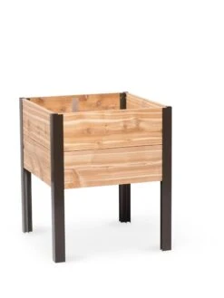 Elevated Cedar Planter Box, 2' X 2' -Garden Serie Store 8597991 10040 tif