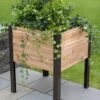 Elevated Cedar Planter Box, 2' X 2' 1 Elevated Cedar Planter Box, 2' X 2' -Garden Serie Store 8597991 9613 tif