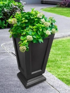 Kensington Self-Watering Tall Patio Planter, 25" 10 Kensington Self-Watering Tall Patio Planter, 25" -Garden Serie Store 8598549 01V tif