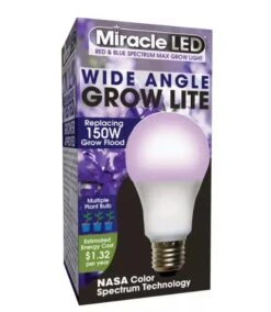 Miracle LED Corded 4-Socket Grow Light Kit With Bulbs, Full Spectrum And Red -Garden Serie Store 8599032 05V tif