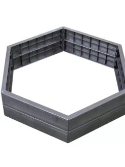 Exaco Hexagonal Raised Garden Bed Planter -Garden Serie Store 8599285 04V tif