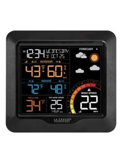 La Crosse Color Wind Speed Weather Station 11 La Crosse Color Wind Speed Weather Station -Garden Serie Store 8599464 01v