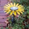 Desert Steel Daisy Solar Light -Garden Serie Store 8599556 03V tif