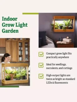 Bamboo Mini LED Grow Light Garden 19 Bamboo Mini LED Grow Light Garden -Garden Serie Store 8599624 04