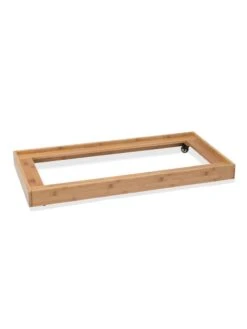 Bamboo Rolling Plant Tray -Garden Serie Store 8599793 12150