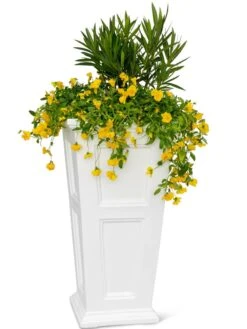Fairfield Self-Watering Tall Patio Planters, 34” -Garden Serie Store 8600109 017 tif