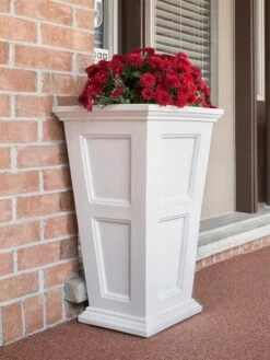 Fairfield Self-Watering Tall Patio Planters, 34” -Garden Serie Store 8600109 02V tif