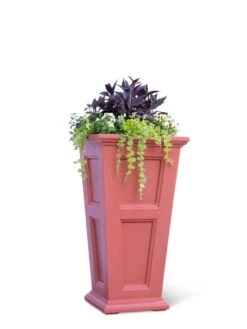 Fairfield Self-Watering Tall Patio Planters, 34” -Garden Serie Store 8600109 0681 tif