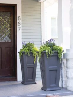 Fairfield Self-Watering Tall Patio Planters, 34” -Garden Serie Store 8600109 8453 tif