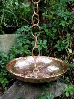 Rain Chain Basins -Garden Serie Store 8600211 01V rain chain basins copper