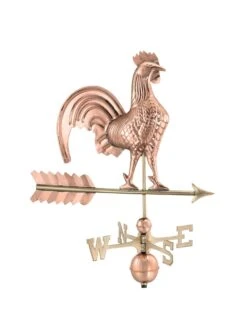 Rooster Copper Weathervane -Garden Serie Store 8600283 04v