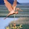 Graceful Blue Heron Copper Weathervane -Garden Serie Store 8600374 01v graceful blue heron weathervane