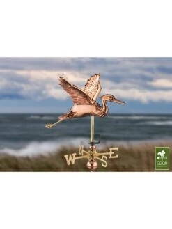 Blue Heron Cottage Copper Weathervane -Garden Serie Store 8600375 04v