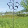 Feather Wind Spinner, 32" -Garden Serie Store 8600477 01v feather wind spinner 32 inch