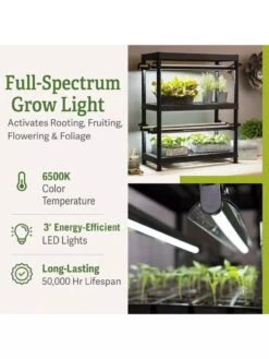 LED Stack-n-Grow Lights - 2-Tier System -Garden Serie Store 8608906 2