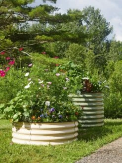 Birdies™ Round Metal Raised Bed, Tall -Garden Serie Store 8609150 6524 tif 1