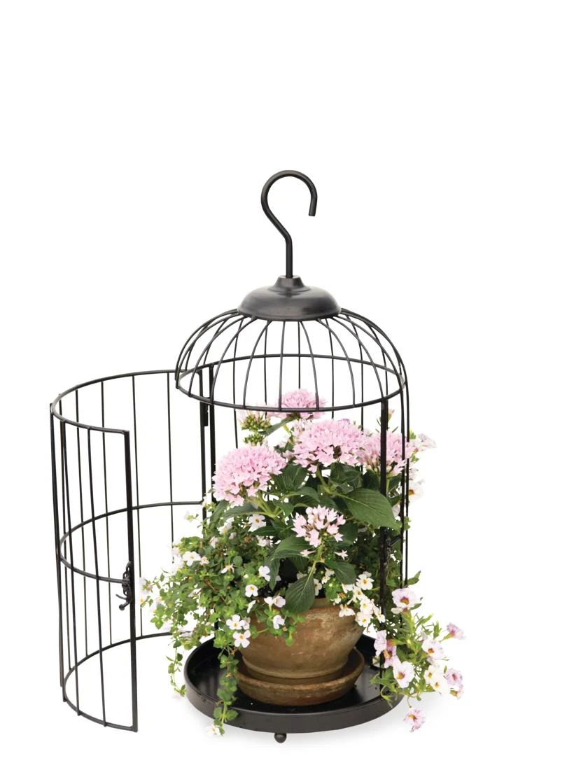 Hanging Birdcage Planter Set 3 Hanging Birdcage Planter Set
