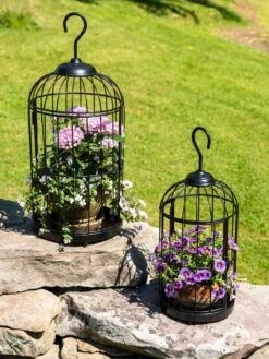 Hanging Birdcage Planter Set 10 Hanging Birdcage Planter Set -Garden Serie Store 8609181 0374 tif